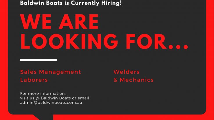 Employment Opportunities at Baldwin Boats